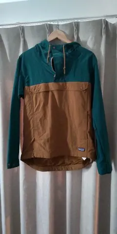 Patagonia マウンテンパーカー S 緑/茶色