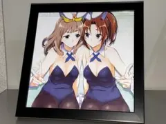 額装A4サイズポスター： 響けユーフォニアム 新山聡美 2 イラスト