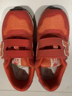 New Balance 313 キッズシューズ オレンジ　18.5cm