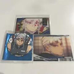 鬼滅の刃　宇髄天元　アクリルカード　缶バッジ