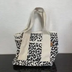 ミニトートバッグ　レオパード柄