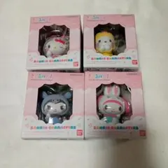 新品サンリオキャラクターズ ぬいぐるみ 4体セット　きぐるみーず
