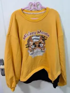 ミッキーマウス イエロースウェット