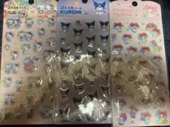 ぷくっとシール　サンリオ　3枚セット