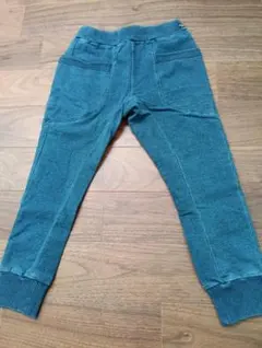 スウェット　ロングパンツ　デニム風