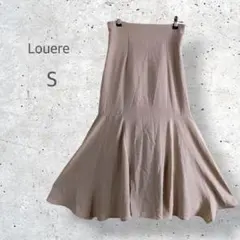【Louere】　ロング　マーメイドスカート　ウエストギャザー　高見え　ゆらゆらのサムネイル