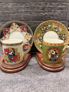 ディズニーランド カップ ソーサーセット