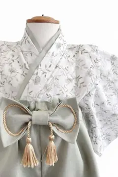 〇新作〇ベビー袴　ベビー着物　お食い初め　初節句　こどもの日　ひな祭り