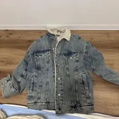 H&M DIVIDED ボア デニムジャケット