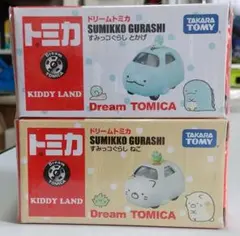 新品　ドリームトミカ　すみっこぐらし　ねこ　とかげ
