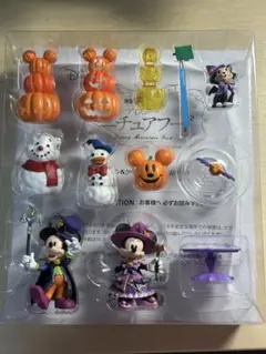 [新品未使用]ミッキー・ミニー ハロウィンフィギュアセット