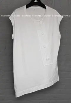 Y's 　ワイズ　 チャイナデザイン　フレンチスリーブ 　ヨウジヤマモトのサムネイル