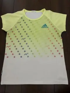 adidas キッズ Tシャツ adigirl イエローのサムネイル