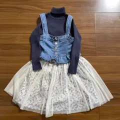 アプレレクール　ワンピース　3点セット　110㎝　値下げしました！
