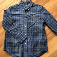 再々お値下げ！ラルフローレン キッズ　チェックシャツ　130センチ