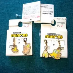 ミニオンズ ▪ファスナーチャーム▪２点セット▪新品未使用
