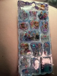 ディズニープリンセス　シャカシャカシール　ボンボンドロップシール　サンリオ