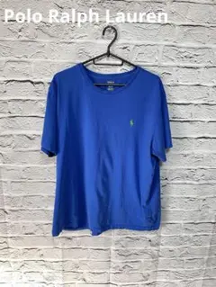 Polo Ralph Lauren 青 Tシャツ クルーネック XL