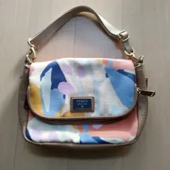 FOSSIL マルチカラー　花柄　 ハンドバッグ