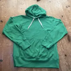 美品　Champion M グリーン パーカー