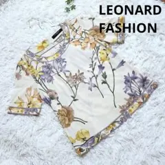未使用タグ付き】レオナール ファッションカットソー 花柄 - メルカリ