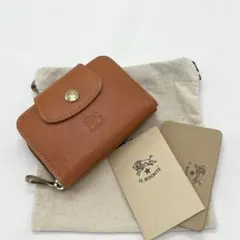 《新品未使用》イルビゾンテ キーケースウォレット☆ヤキヌメ（キャラメルブラウン）