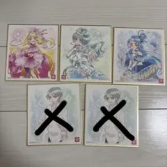 プリキュア色紙ART 7 バタフライ、リリアン、ウインク