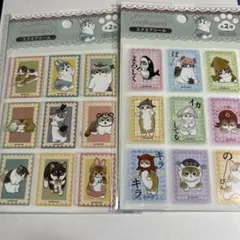 セリア☆モフサンド☆スクエアシール☆2点セット