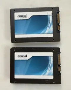 Crucial m4 SSD 128GB 2.5インチ 2個セット 中古品のサムネイル