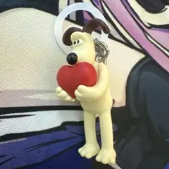 ウォレスとグルミット めじるしアクセサリー グルミット ハート