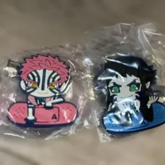 鬼滅の刃　ガチャ　ばんちょうこうヘアクリップ壱　猗窩座＆獪岳セット