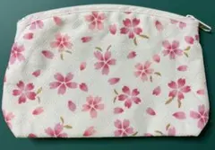 桜柄 ポーチ 小物入れ 和風