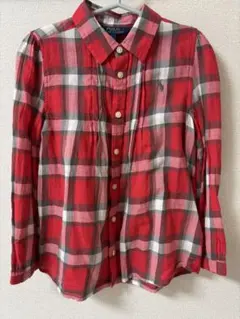 Polo Ralph Lauren 長袖シャツ レッドチェック　ラルフローレン