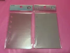 メリング　透明　シール台紙 ハード　ソフト　セット A7リフィル　シール帳