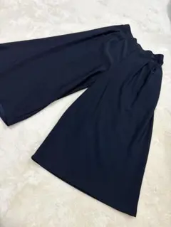 Ropepicnic ロペピクニック 【36】ガウチョパンツ紺キュロットA301