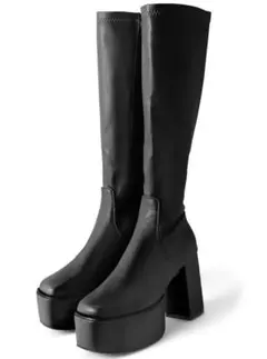 グレイル　ヒール 厚底 ロングブーツ