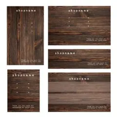 アクセサリー台紙 オーダー作成 両面・片面100枚｜ハンドメイド向け【高品質】