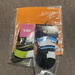 卓球ソックス2足セット Nittakuハンドタオルおまけ
