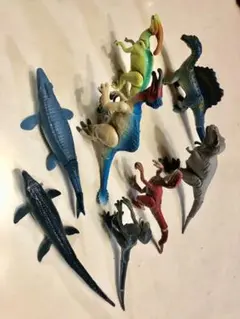 アニア　恐竜8体セット