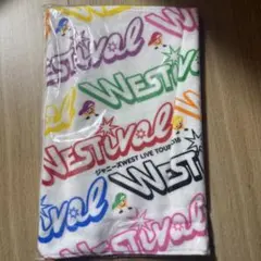 Westival タオル 新品 WEST WEST. ジャニーズWEST グッズ