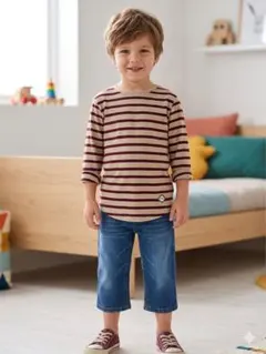 長袖Tシャツ ジーパン セットのサムネイル