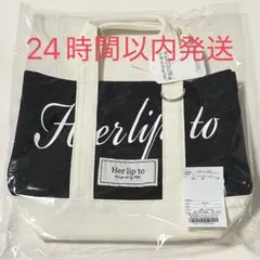 新品未使用Her lip to ♡HLT Mini Toteミニトート黑 - メルカリ