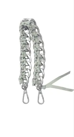 ajew Tie chain shoulder | khaki