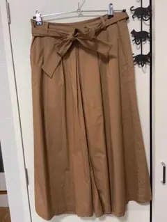 【送料込み】Sept premieres ガウチョパンツ ブラウンベージュ