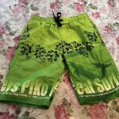 美品Piko イルカ水着 緑色　130センチ