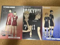 ハイキュー!! ポストカード　宮侑　宮治　孤爪研磨　黒尾鉄朗　日向翔陽　影山飛雄