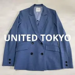 日本製　UNITED TOKYO ダブルジャケット　リネンのサムネイル