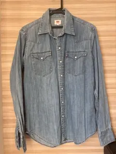 Levi's デニムシャツ 長袖 Sサイズ