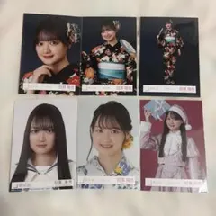 櫻坂46 目黒陽色 生写真 6枚セット