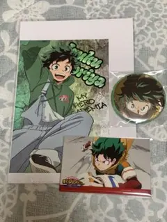 緑谷出久 僕のヒーローアカデミア ヒロアカ ユアネクスト 缶バッジ ポストカード